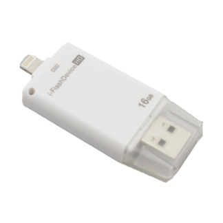 Karabada แฟลชไดรฟ์ i-Flash Device HD (iPod,iPhone,iPad) 16 GB – สีขาว