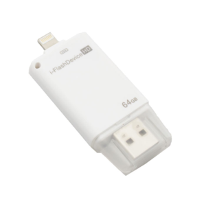 แฟลชไดรฟ์ i-Flash Device HD (iPod,iPhone,iPad) 64GB – สีขาว