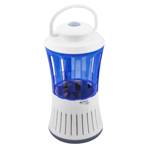 GetZhop เครื่องดักยุงไฟฟ้า Electric mosquito trap ดักยุงและแมลงไฟฟ้า รุ่น KM 385 – สีขาว/ฟ้า