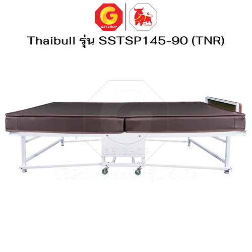 Thaibull เตียงนอนเหล็กพร้อมเบาะ เตียงเสริมโรงแรม ฟองน้ำอัด เฟอร์นิเจอร์ แน่นนุ่ม ขนาด 3 ฟุต รุ่น SSTSP145-90(TNR)หุ้มหนัง - Image 17