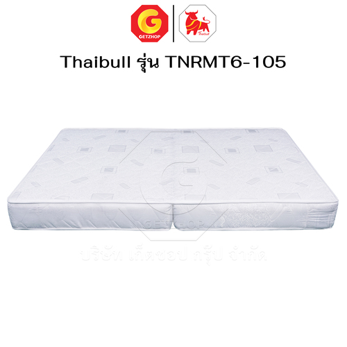Thaibull ที่นอน โฟมเสริมฟองน้ำ MATTRESS หนา 6 นิ้ว หุ้มผ้าซาติน รุ่น TNRMT6-105 - Image 4